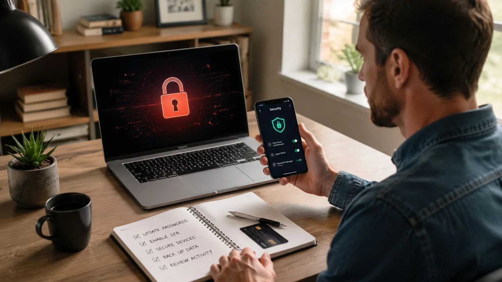 Practical steps every data breach victim should take — from password resets and credit freezes to OSINT scans and legal recovery