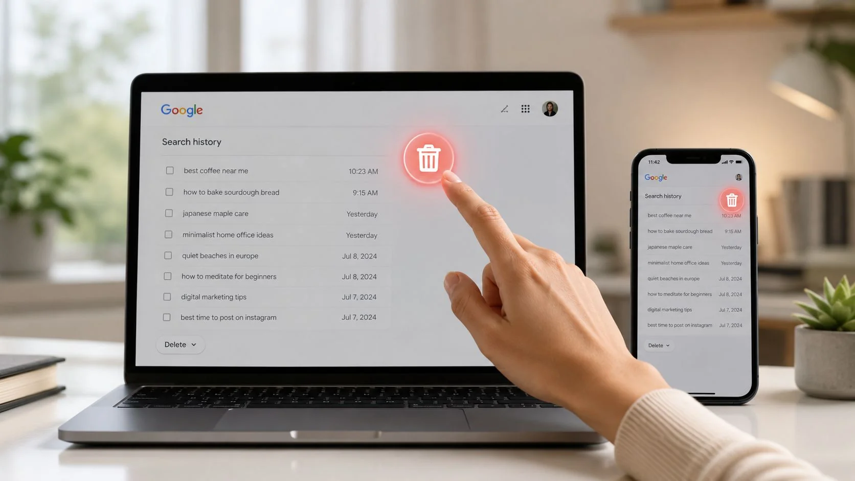 Learn how to permanently delete Google history searches from your account, Chrome, and apps. Our step-by-step guide covers auto-delete and privacy.