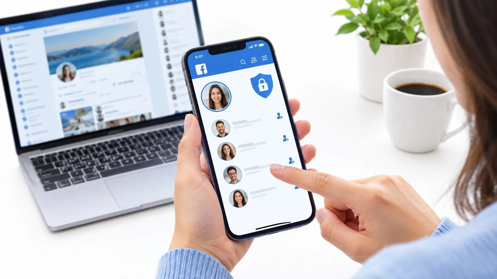 How to Find My Contacts on Facebook Safely