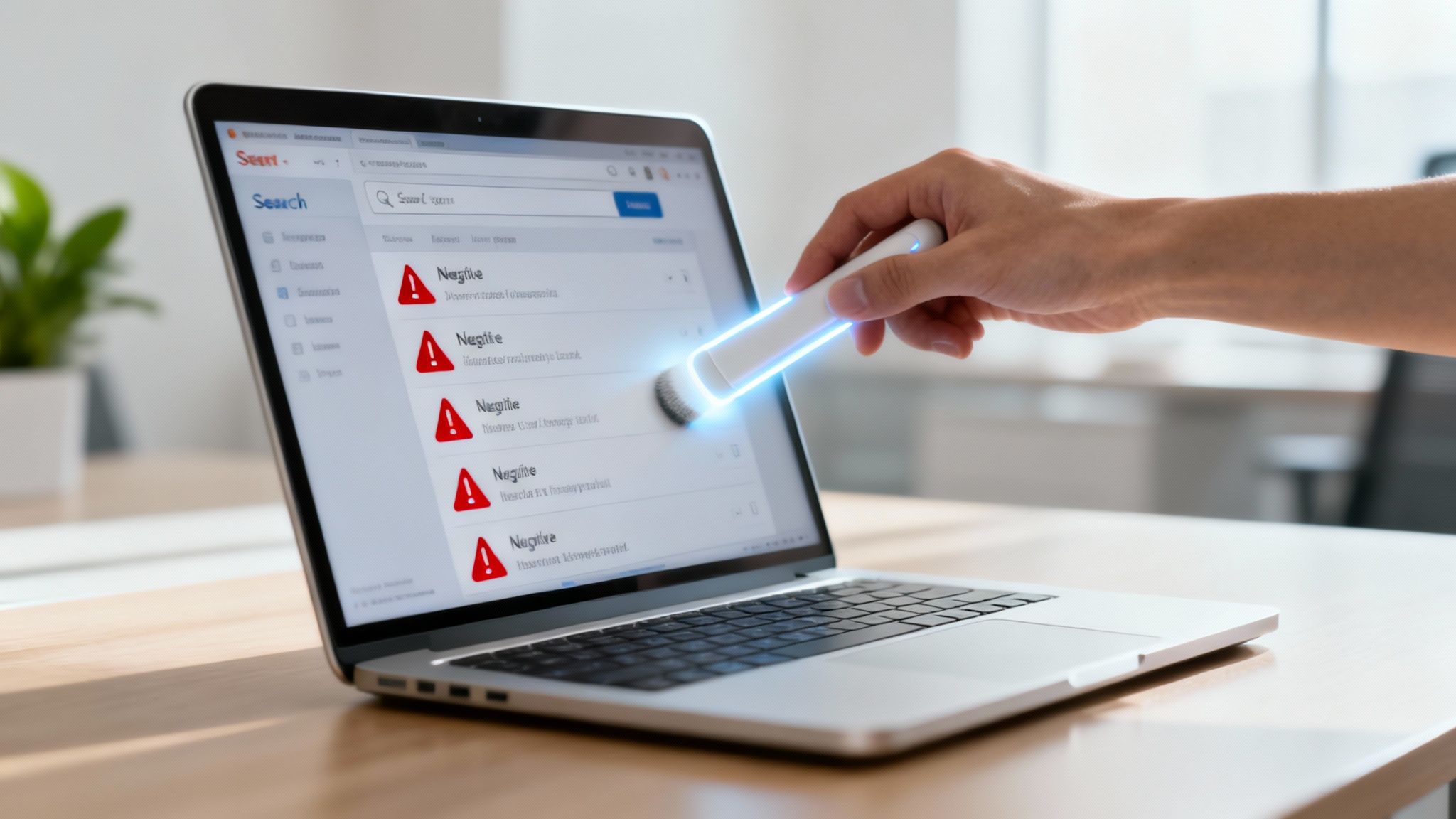 How to Remove Negative Search Results Effectively