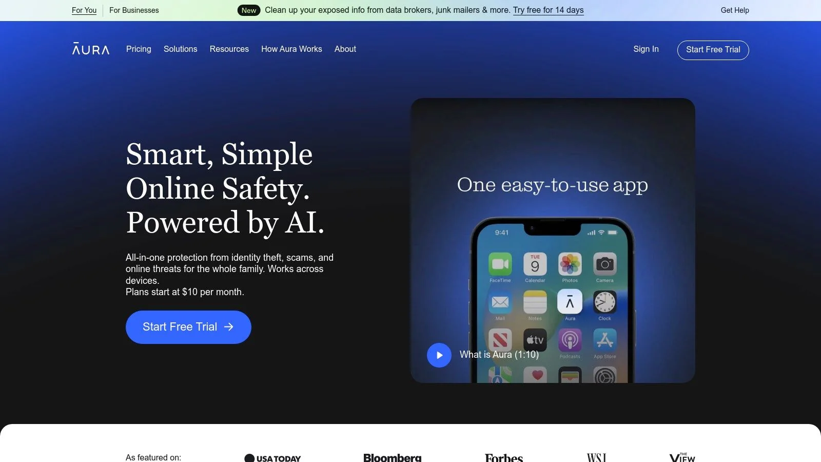 Aura (Digital Security Suite with Data Removal)
