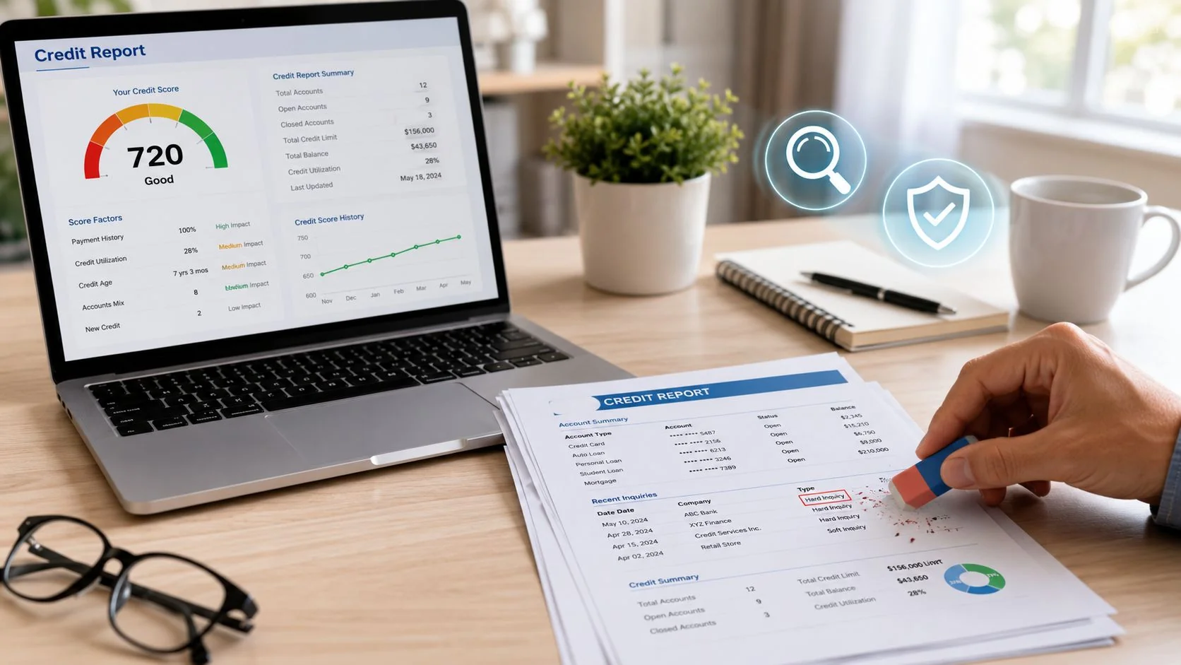 Removing Hard Inquiries From Credit Report: Your 2026 Guide